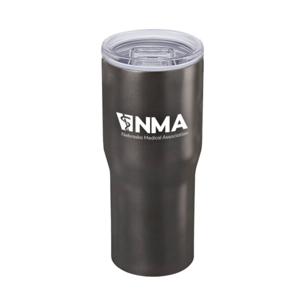 NMA 0222 Online Store Round 1 20 oz peak Vacuum Titanium White logo ASI